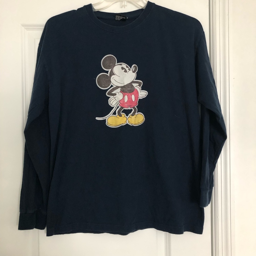 Vintage Mickey Mouse Long Sleeve Tee